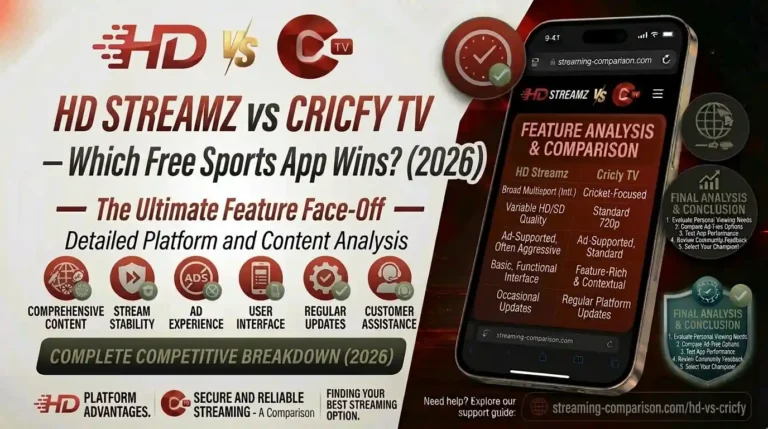 HD Streamz vs Cricfy TV