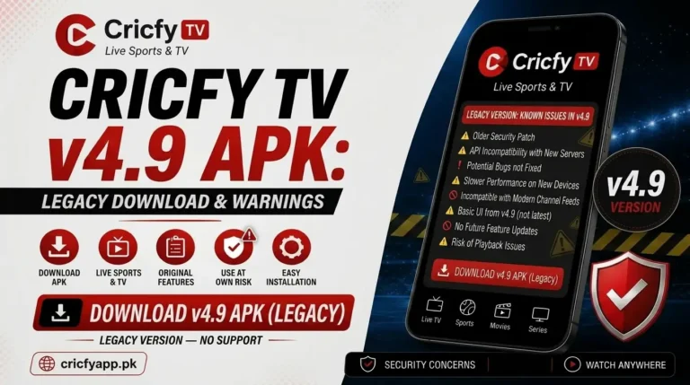 cricfy tv v4.9 apk