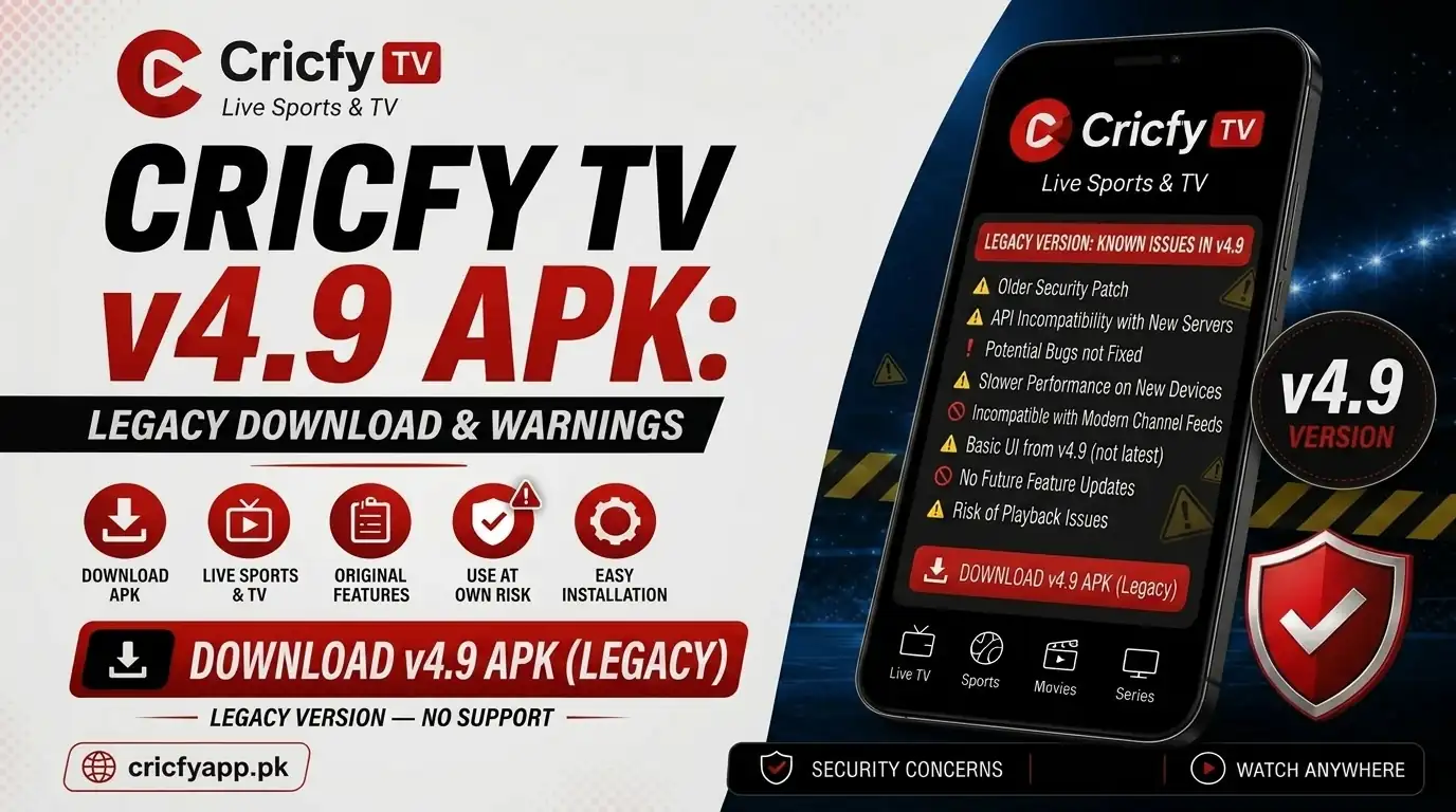 cricfy tv v4.9 apk