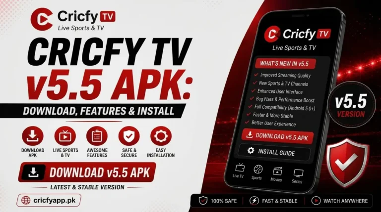 Cricfy TV v5.5 APK