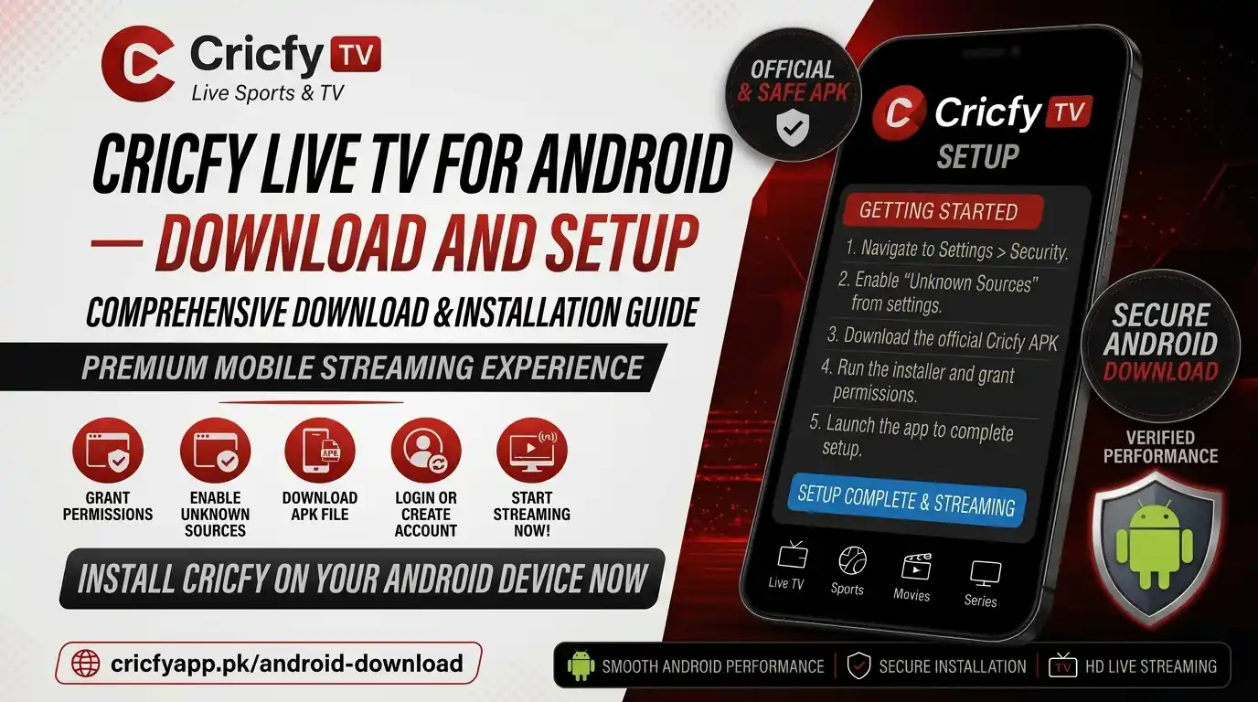 cricfy live tv for android