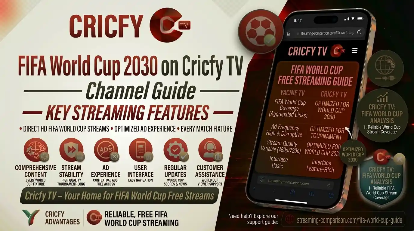 FIFA World Cup 2030 on Cricfy TV